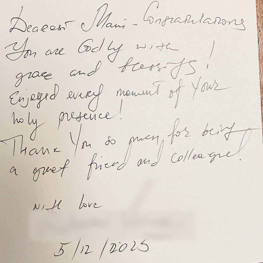 Patient testimonial for Dr. Manikandan Kathirvel